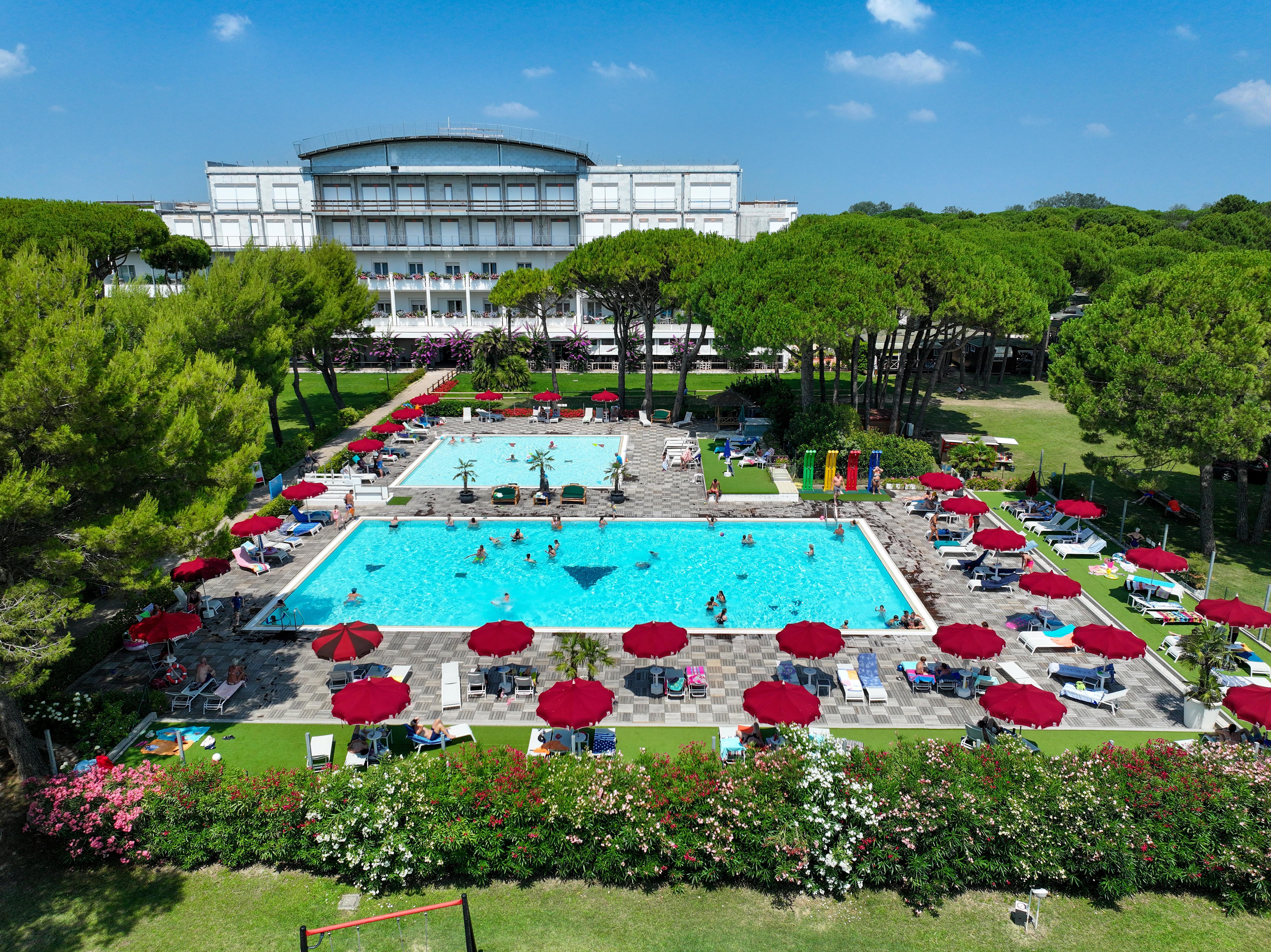 Il Tridente Hotel Bibione Bagian luar foto